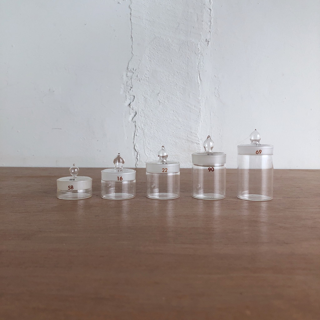 秤量瓶 40φX60mmH | リカシツ ｜ 理化学+インテリア ｜ 理系雑貨