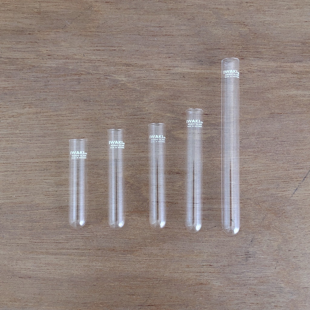 試験管 (リムなし) 9mL 15X90mm 9820TST15-90NP IWAKI | リカシツ