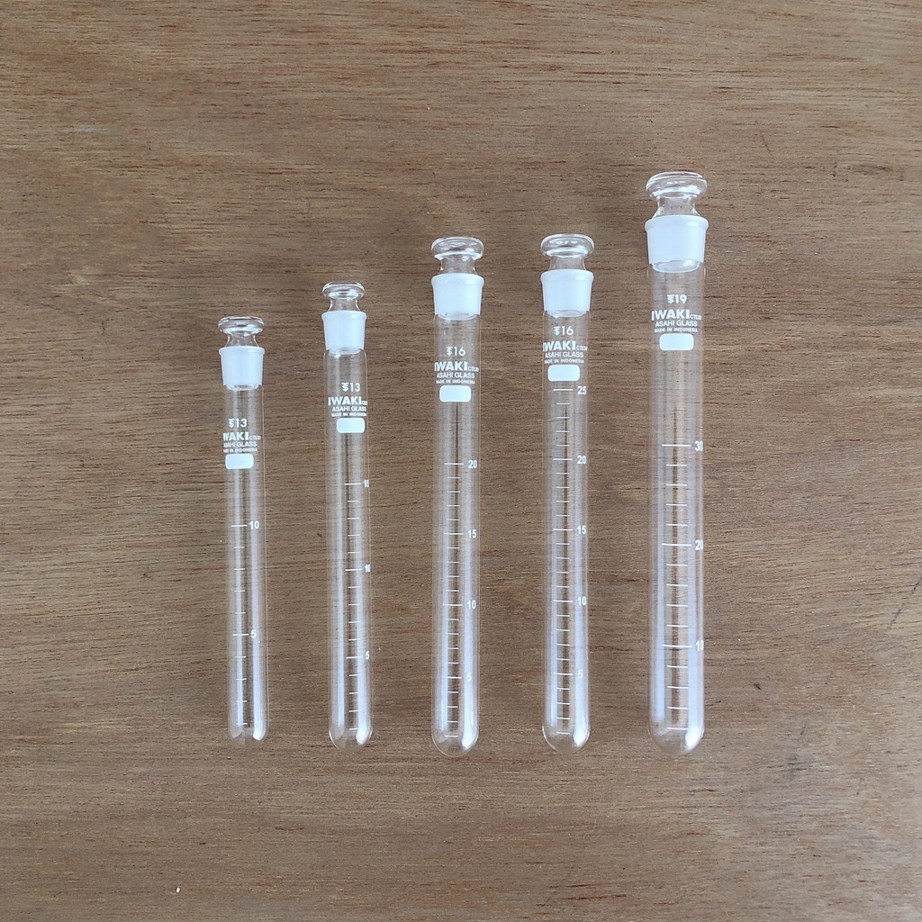 共通共栓試験管　標準型　目盛なし　10mL　10本入　KR-16.5 日電理化硝子 aso 62-9986-70 医療・研究用機器