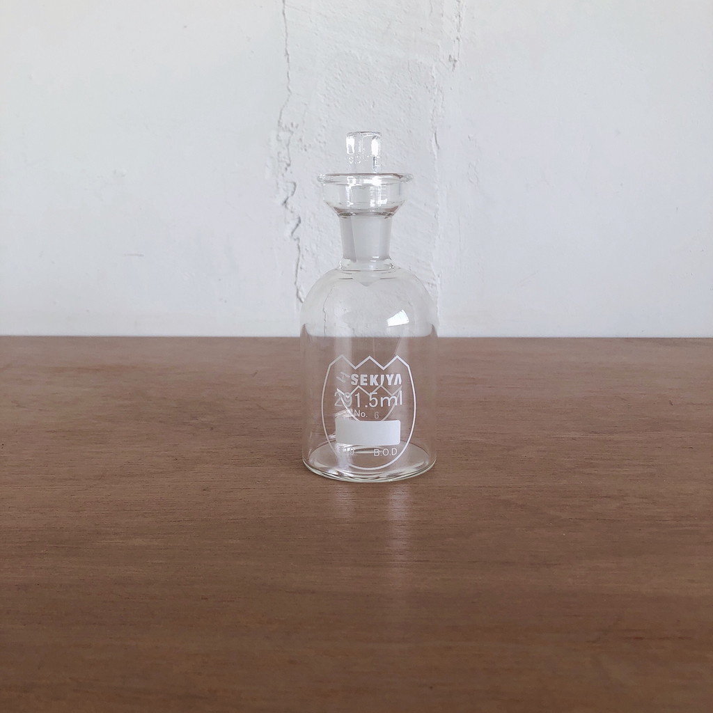 SEKIYA フラン瓶 300ML ガラスカップ付