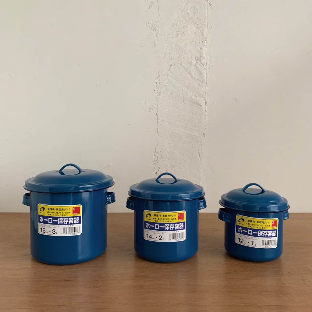 野田琺瑯 ホーロータンク 蓋 手付 33cm 25L 野田琺瑯 ホーロータンク