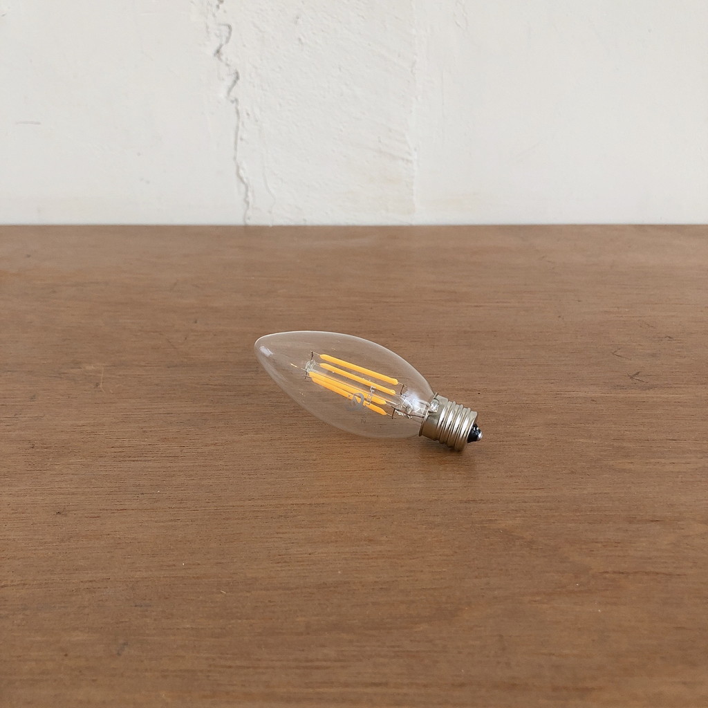 LED電球(電球色) シャンデリア電球 40W形相当 E17口金