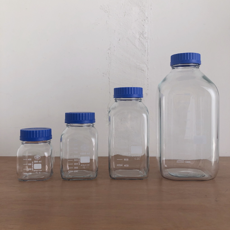 メディウム瓶/メデューム瓶/保存瓶透明